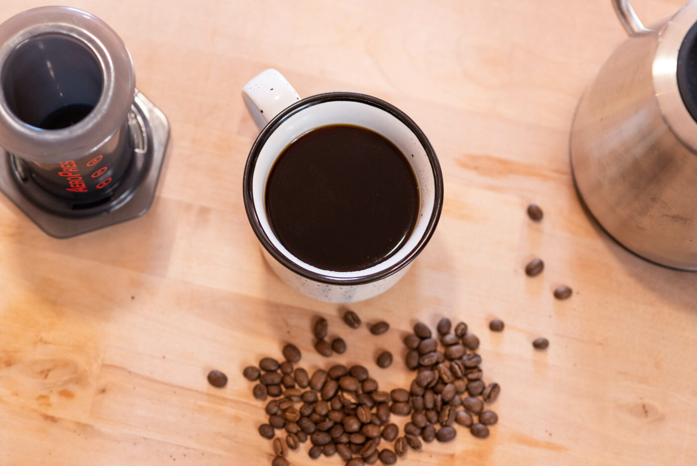 how to make organic aeropress coffee
