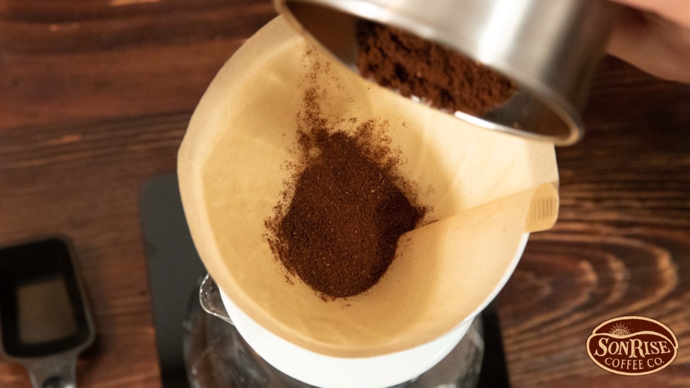 how to brew pour over coffee ground organic coffee