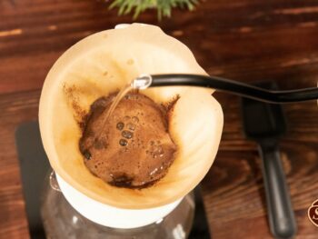 how to brew pour over coffee the bloom