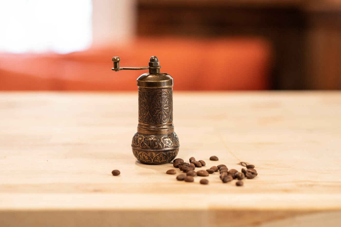 how to make turkish coffee grinder and beans