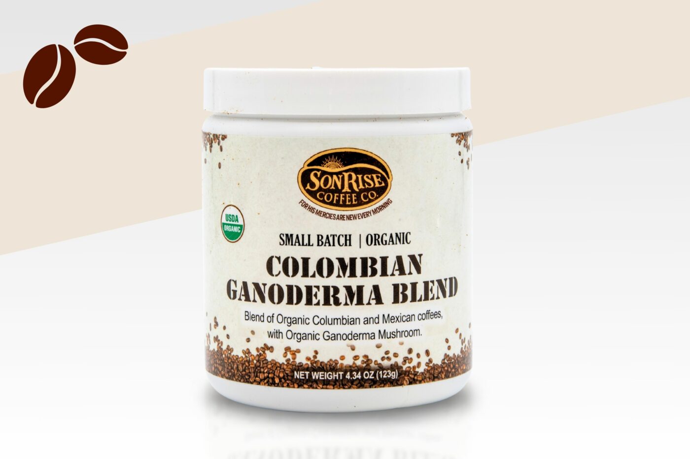 Colombian Ganoderma Blend Organic Instant Coffee