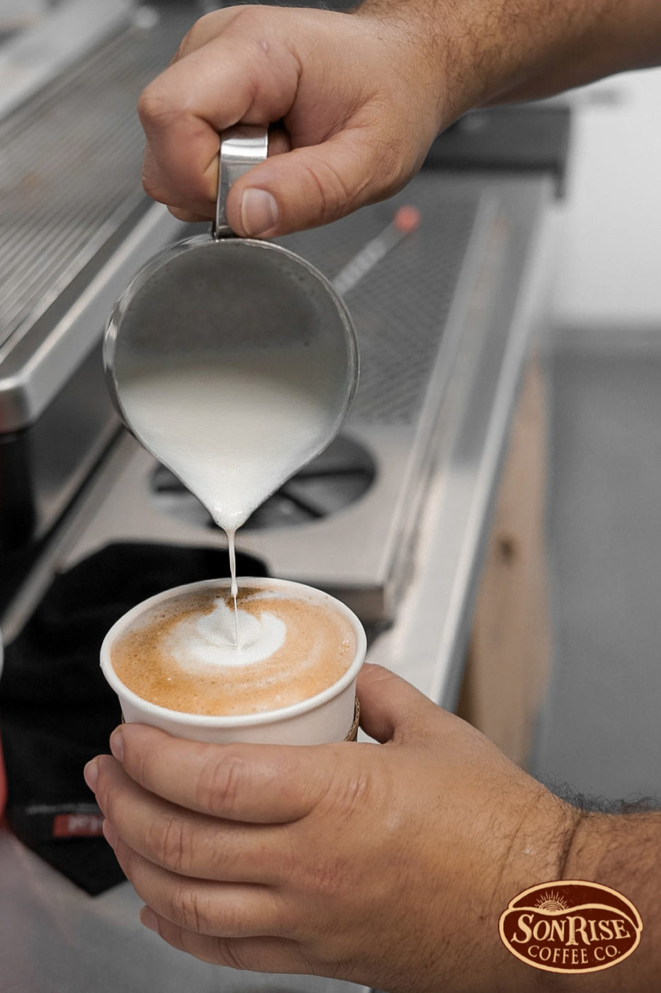 sonrise mobile coffee shop latte