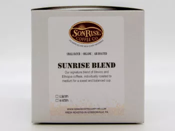 organic coffee sonrise blend k cups