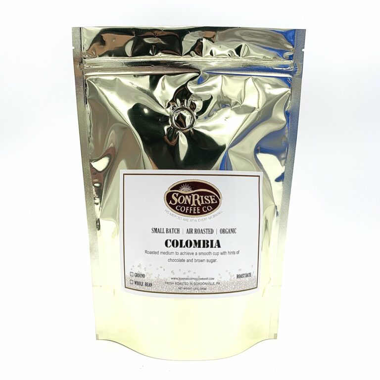 organic colombian coffee medium roast